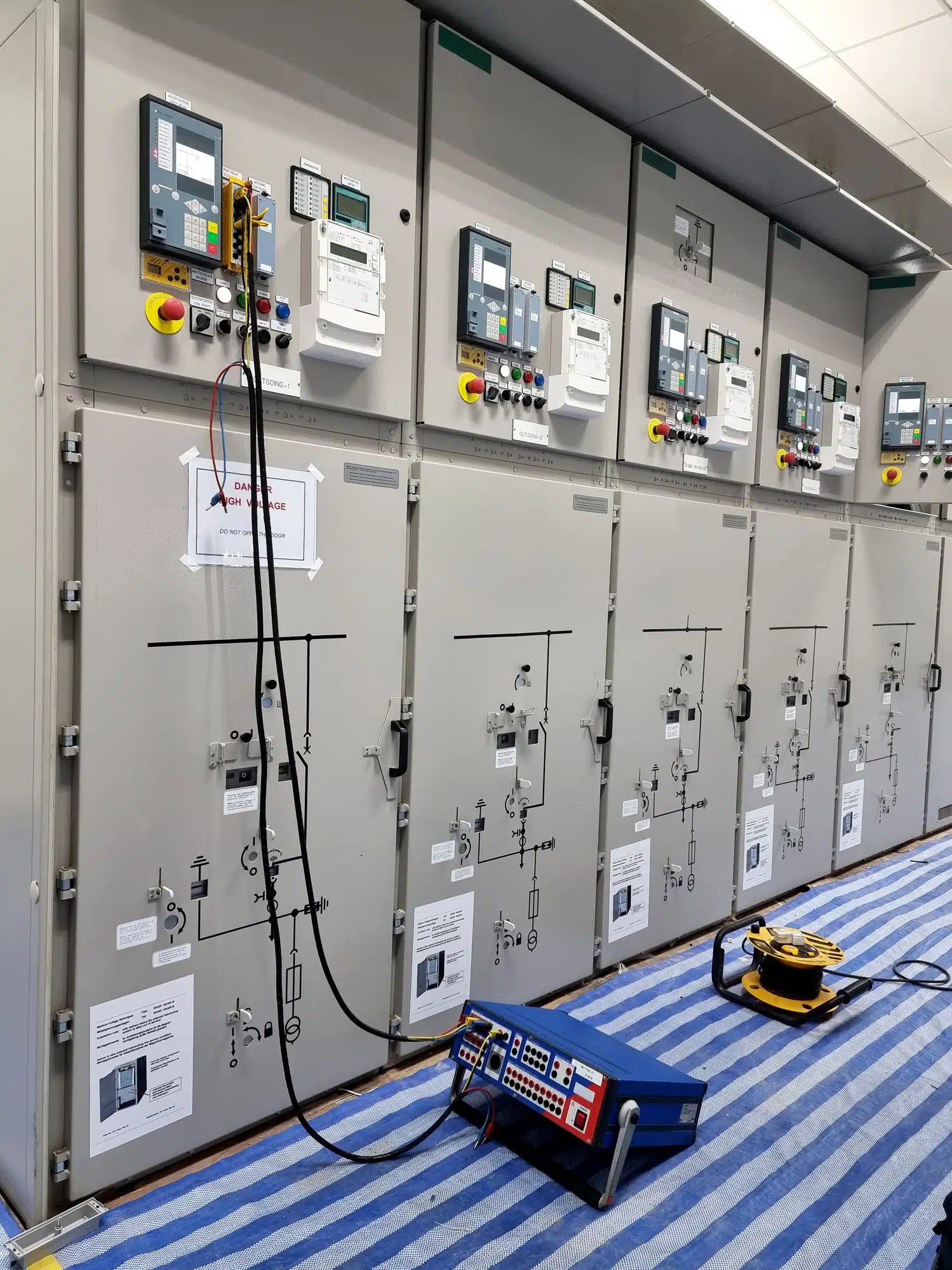 Machine Testing Switchboard PROMHO